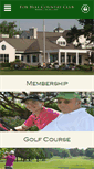 Mobile Screenshot of foxhillcountryclub.net